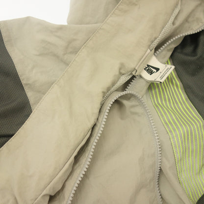 中古◆ナイキ×クロット ウーブン トラック スーツ メンズ グレー×イエロー 上下セット Mサイズ NIKE LAB×CROT【AFB11】