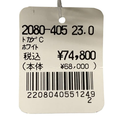 新宿屋 レザーサンダル トカゲ 2080-405 ホワイト 23.0cm レディース shinjukuya 約23.0cm【7-13】