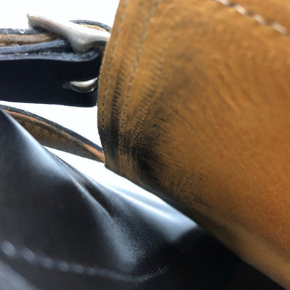 シュナイダーブーツ ジョッパーブーツ 52ラスト サイズ6.5 カーフレザー ブラック Schnieder Boots Jodhpurs Boots ブーツ 約25.0cm【LA】【中古】