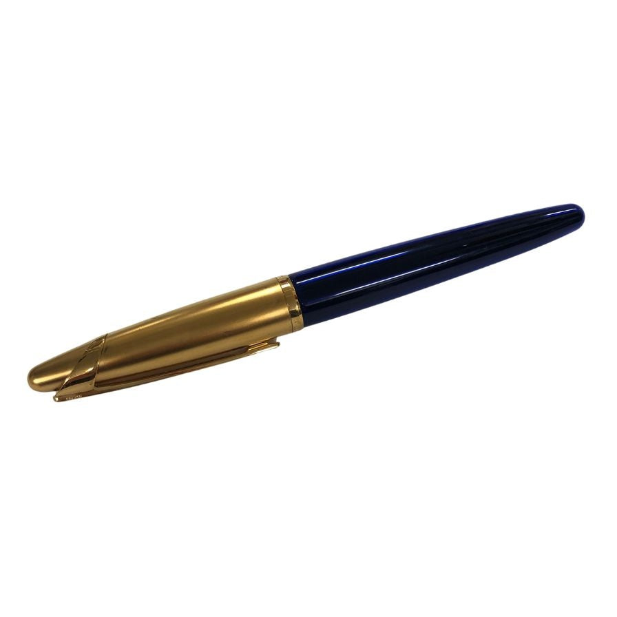 ウォーターマン 万年筆 エドソン サファイア ペン先18k ブルー ゴールド WATERMAN【AFI7】