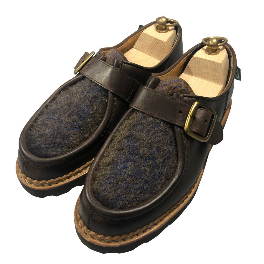 パラブーツ ミカエル ブリッド MARRON-NUB GRINGO 204173 ブラウン系  レディース サイズ 39 PARABOOT 約25.0cm【AFD13】