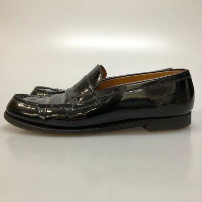 ジェイエムウエストン シグネチャーローファー パテント 180 41ラスト サイズ6C ブラック J.M.WESTON ローファー 約25.0cm【LA】【中古】