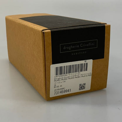 ドロゲリア クリベリーニ バレーシューズ ベルベット イタリア製 レディース 36 ベージュ Drogheria Crivelini 約23.0cm【AFF13】