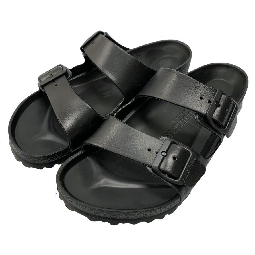 ビルケンシュトック サンダル アリゾナ EVA ベルト レギュラー幅 ユニセックス ブラック サイズ42 BIRKENSTOCK 約27.0cm【AFD15-2】