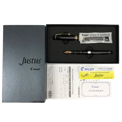 パイロット 万年筆 Justus95 ペン先14K  FJ-3MR-NB-M ブラック PILOT【AFI6】