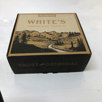 ホワイツ スモークジャンパー メンズ サイズ 8 ブラック WHITE'S 約26.0cm【YB1】