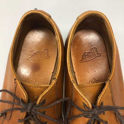 レッド ウィング レザーシューズ 9108 ポストマン オックスフォード プレーントゥ メンズ ブラウン サイズ8.5D REDWING 約26.5cm【AFD6】