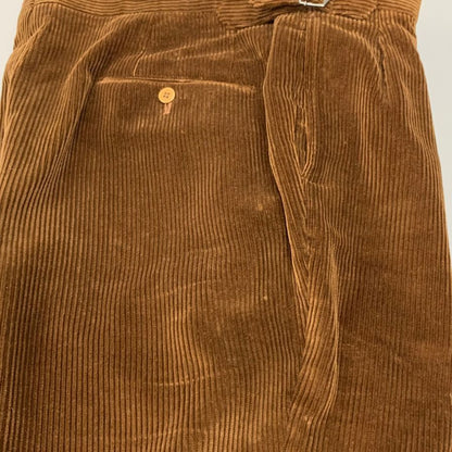 ブリスベンモス パンツ コーデュロイ コットン メンズ ブラウン サイズ48 Brisbane Moss 【AFB4】
