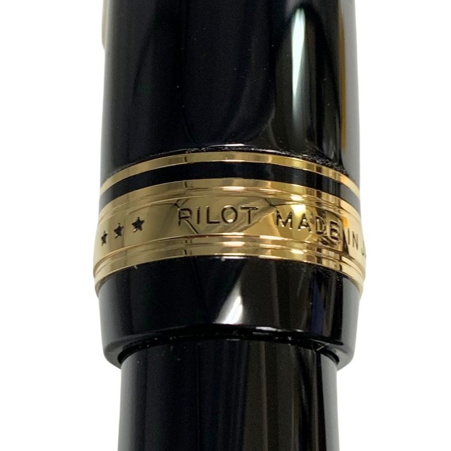 パイロット 万年筆 カスタム 漆 Urushi ペン先18K FKV-88SR-B-FM ブラック ユニセックス PILOT【AFI29】
