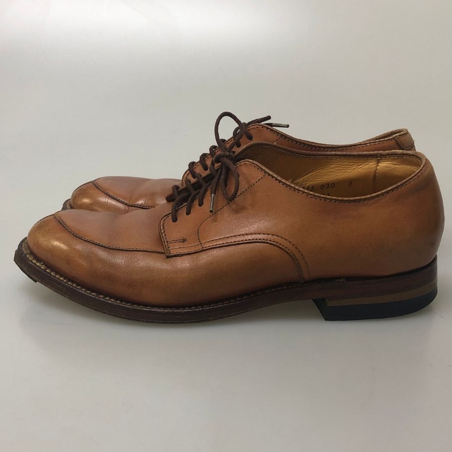 オールデン 54421 Vチップ メンズ サイズ 6ハーフ ブラウン Alden 約24.5cm【AFD7】