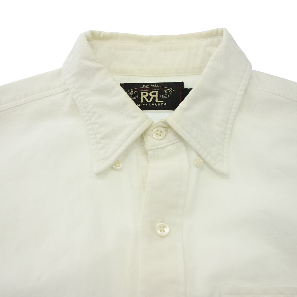 Used ◆Double Earle Button Down Shirt BD Size S White Men's RRL [AFB17] 