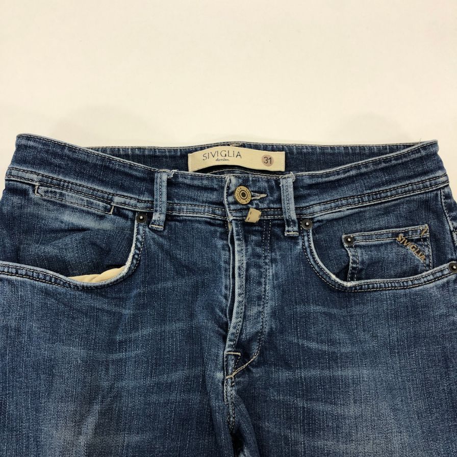 シビリア デニム デニム パンツ メンズ サイズ31 インディゴ SIVIGLIA DENIM 【AFB7】