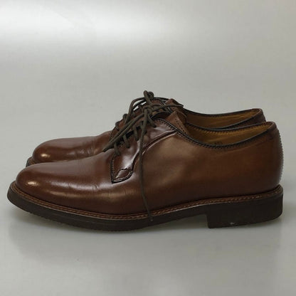 ブルネロ クチネリ オイルシェルコードバン オックスフォードシューズ ガムライトソール イタリア製 メンズ サイズ40.5 ブラウン Brunello Cucinelli 約25.5cm【AFD15】