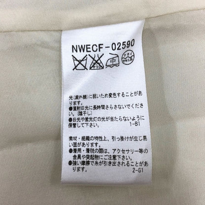 中古◆フランコフェラーロ フラワージャケットコート ホワイト サイズ3 レディース 花柄 日本製 FRANCO FERRARO 【AFB9】