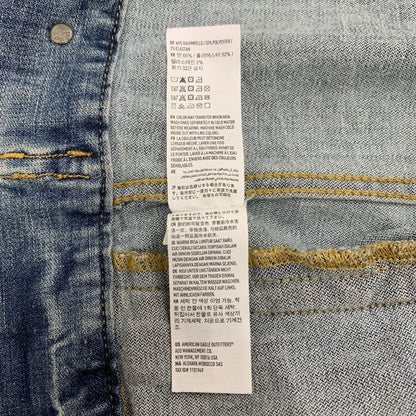 中古◆アメリカンイーグル ジャケット デニムジャケット ブルー サイズXS メンズ American Eagle 【AFB27】