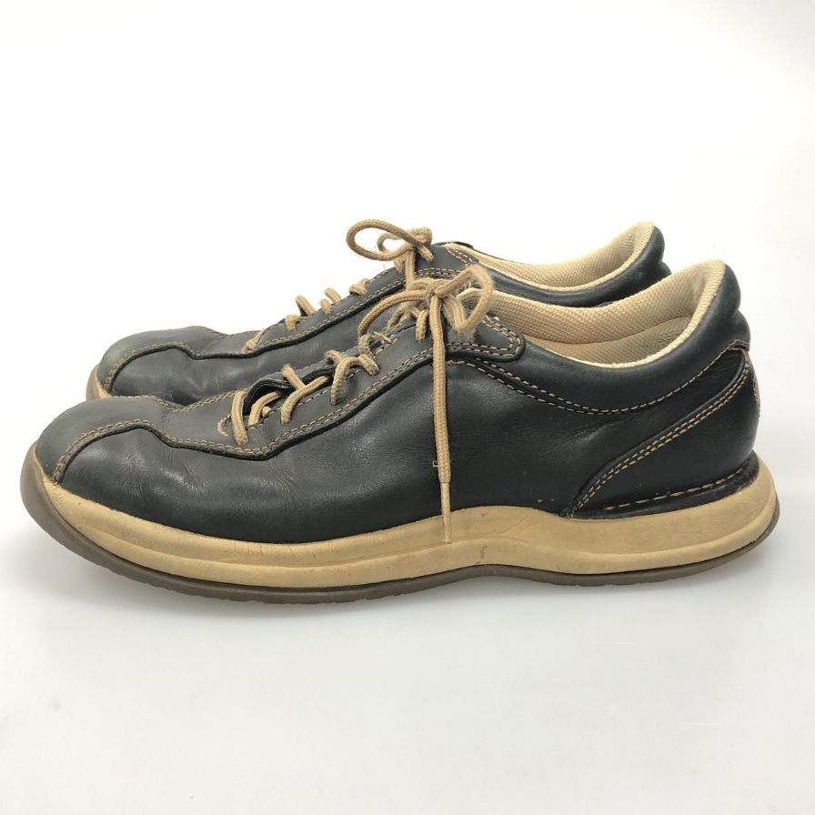 ロックポート レザースニーカー ブラックサイズUS8.5 ROCKPORT 約26.5cm【AFC3】