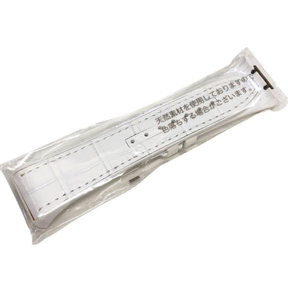 フランクミュラー ヴァンガード V45用 クロコ ラバーバンド メンズ ホワイト FRANCK MULLER【AFI14】