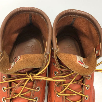 レッドウィング ワークブーツ 8875 6インチ レザー クラシックモックトゥ ワインレッド メンズ サイズUS9E RED WING 約27.0cm【AFC47】