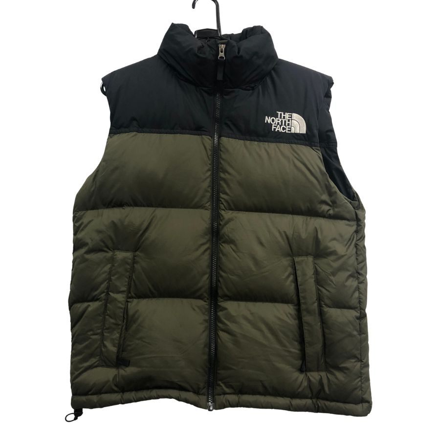 美品◆ザ ノースフェイス ヌプシ ダウン ベスト ND91843 メンズ ブラック サイズ L THE NORTH FACE 【AFA18】
