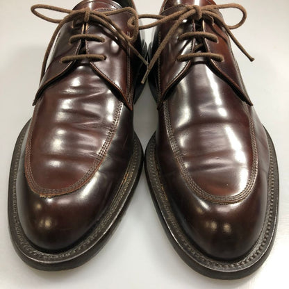 コールハーン レザーシューズ Uチップ ブラウン メンズ サイズ42 COLEHAAN 約26.5cm【AFC47】