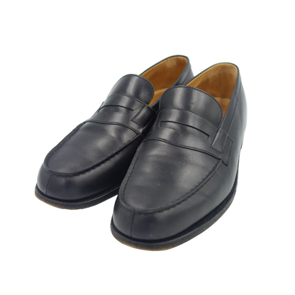 Good condition ◆ JM Weston leather shoes signature loafers 180 black men's size 8C JMWESTON [LA] 