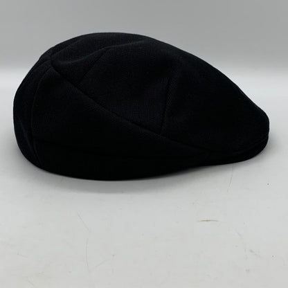 カシラ ハンチング帽子 リネン混 日本製 メンズ サイズ不明 ブラック CA4LA【AFI20】【中古】