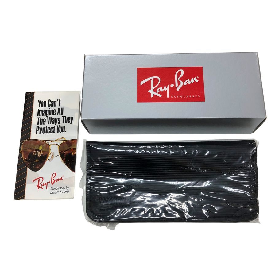 レイバン サングラス L2009 USA 90年代 ブラック WAYFARER RAY-BAN【AFI6】
