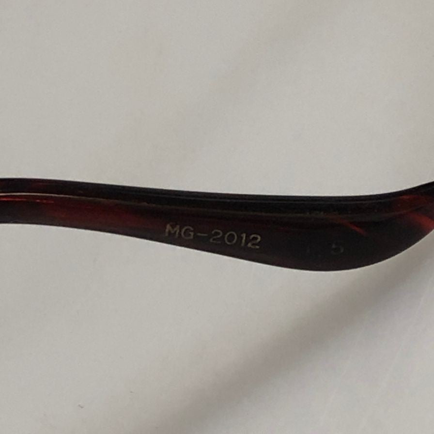 グレ メガネ レッド ゴールド 55 12KGF D.C.K18 MG-2012 GRES【AFI12】