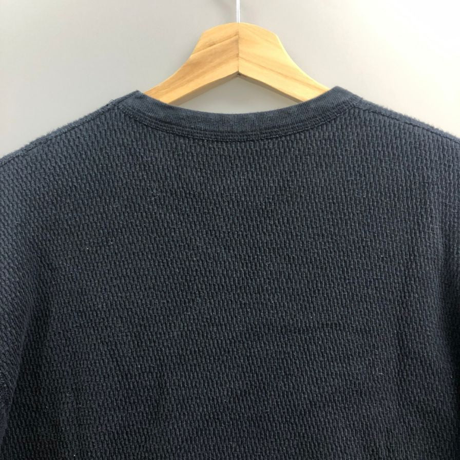 中古■アナトミカ サーマル ロングTシャツ 日本製 ネイビー メンズ サイズXL ANATOMICA 【AFB2】