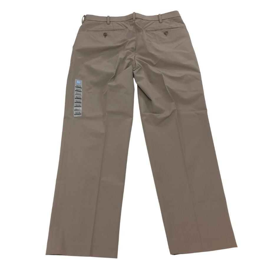 ユニクロ 感動パンツ ライト 321-482905  ベージュ メンズ サイズ32 W76L73 UNIQLO 【AFB44】