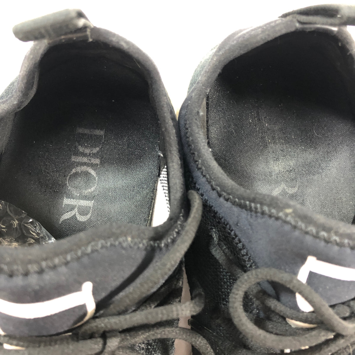 ディオール オム スニーカー B25 メッシュ ブラック メンズ サイズ41 21ELS DIOR HOMME 約26.0cm【AFC30】
