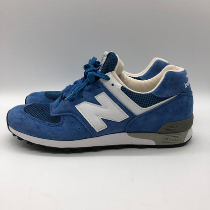 ニューバランス スニーカー M576BBB メッシュ×スエード イングランド製 メンズ ブルー サイズUK7.5 NEW BALANCE 約26.0cm【AFC47】