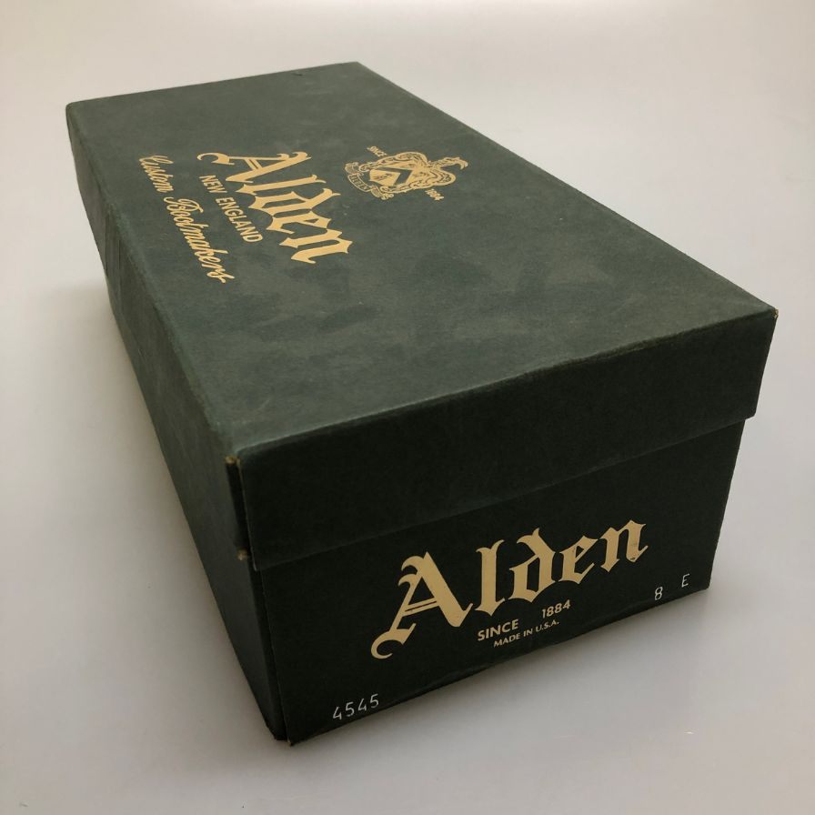 オールデン タンカーブーツ コードバン 4545 メンズ ブラック サイズ 8 ALDEN 約26.0cm【AFD3】