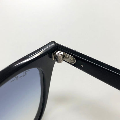 レイバン サングラス RB4258F カラーレンズ セルフレーム ウェリントン ブルー ブラック Ray Ban【AFI18】
