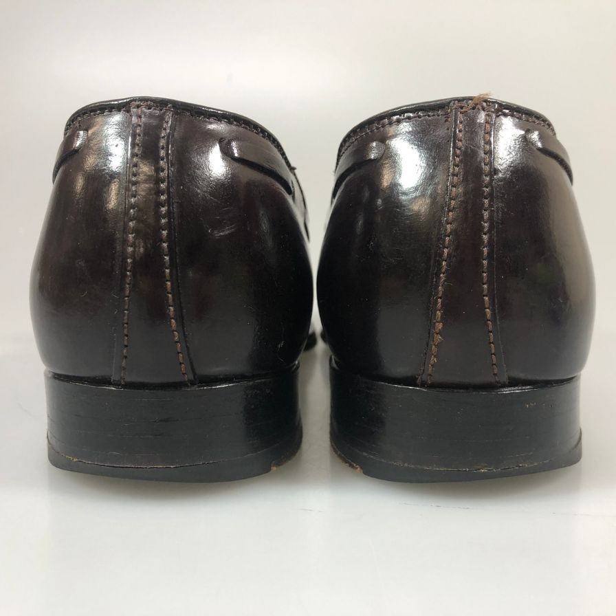 オールデン タッセルローファー 563 コードバン ダークバーガンディ サイズUS7D ALDEN ローファー 約25.0cm【LA】【中古】