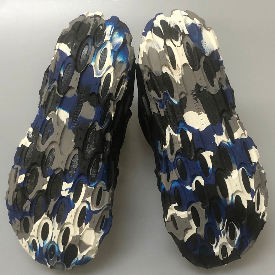 メレル×MINE77 スニーカー ハイドロモック ゴアテックス カモフラ hydro moc at neo gtx 1trl メンズ サイズUS7 merrell 約25.0cm【AFD4】