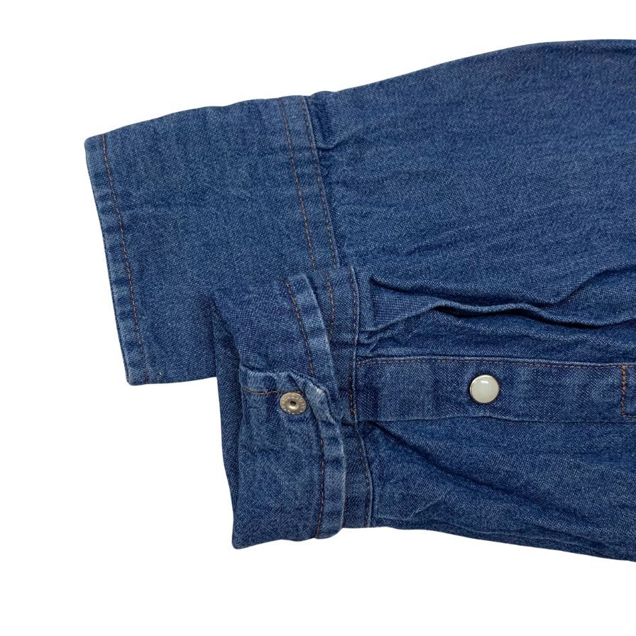極美品◆ラングラー ウエスタン デニム シャツ 70127MW サイズ15.5 Wrangler 【AFB23】