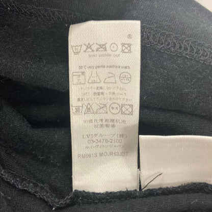 中古◆ルイヴィトン Tシャツ グラフィティロゴ ブラック メンズ サイズM Louis Vuitton 【AFB28】