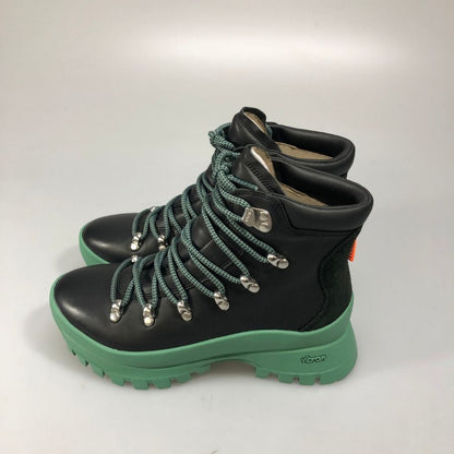 メレル ブーツ トレッキングブーツ Bristol MID レディース サイズ24 ブラック グリーン系 MERRELL 約24.0cm【AFD1】