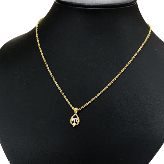 ニナリッチ ラインストーン ネックレス ゴールド レディース NINARICCI【AFI13】