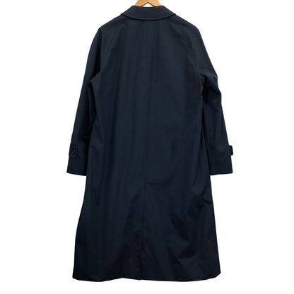 美品◆アクアスキュータム バルカラーコート  イングランド製 メンズ  ネイビー サイズ表記無し Aquascutum 【AFB2】