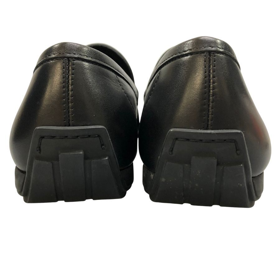 フェラガモ ローファー 14503 ビット ドライビング カーフ ブラック サイズUK7.5 Salvatore Ferragamo 約26.0cm【AFC44-2】