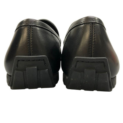 フェラガモ ローファー 14503 ビット ドライビング カーフ ブラック サイズUK7.5 Salvatore Ferragamo 約26.0cm【AFC44-2】