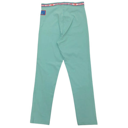 エリザベッタフランキ スパッツ レギンス レディース 40 グリーン ELISABETTA 【AFB25】