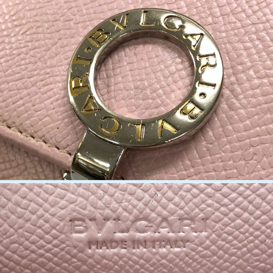 ブルガリ 財布 ビーゼロワン レディース ピンク BVLGARI【AFI9】