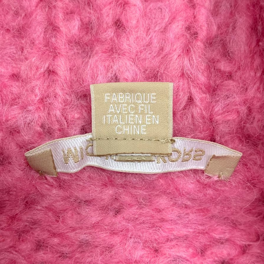極美品◆マイケルコース ハイネック セーター  モヘア レディース ピンク サイズXS MICHAEL KORS 【AFA19】
