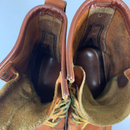 レッドウィング 877 97年製 8インチ クラシックモックトゥブーツ ブラウン メンズ サイズ9D REDWING 約27.0cm【YB2】