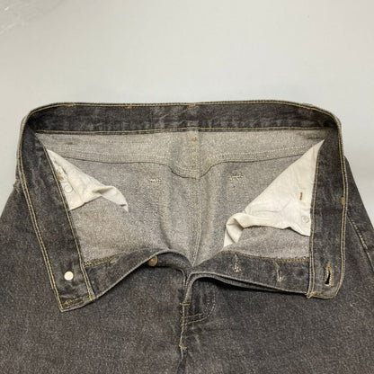 リーバイス デニム 701 90S ボタン裏511 USA製 ブラック メンズ W31 L30 LEVI’S 【AFF20】