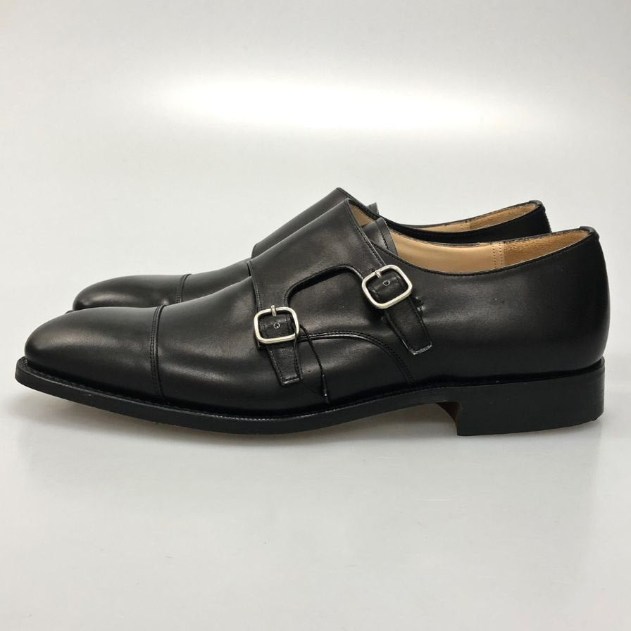 チャーチ レザーシューズ サイズ8.5 メンズ ブラック Church's COWES ビジネスシューズ 約27.0cm【LA】【中古】