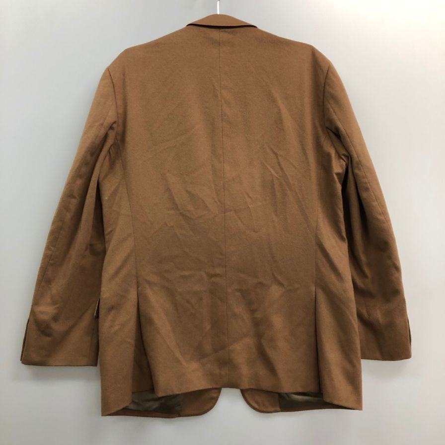 中古◆バーバリーズ オールドバーバリー 2Bカシミヤジャケット エルメネジルド ゼニア テスート メンズ サイズ50R キャメル BURBERRY'S 【AFF20】